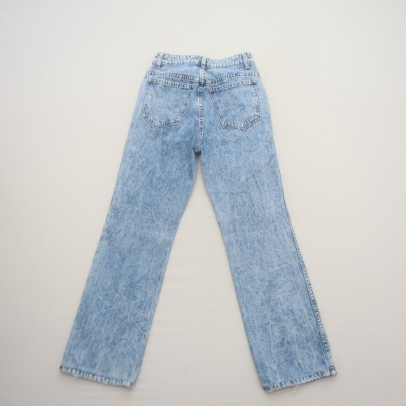 KHAITE Danielle Straight Leg Jeans in Bryce Size 26 - Picture 5 of 13